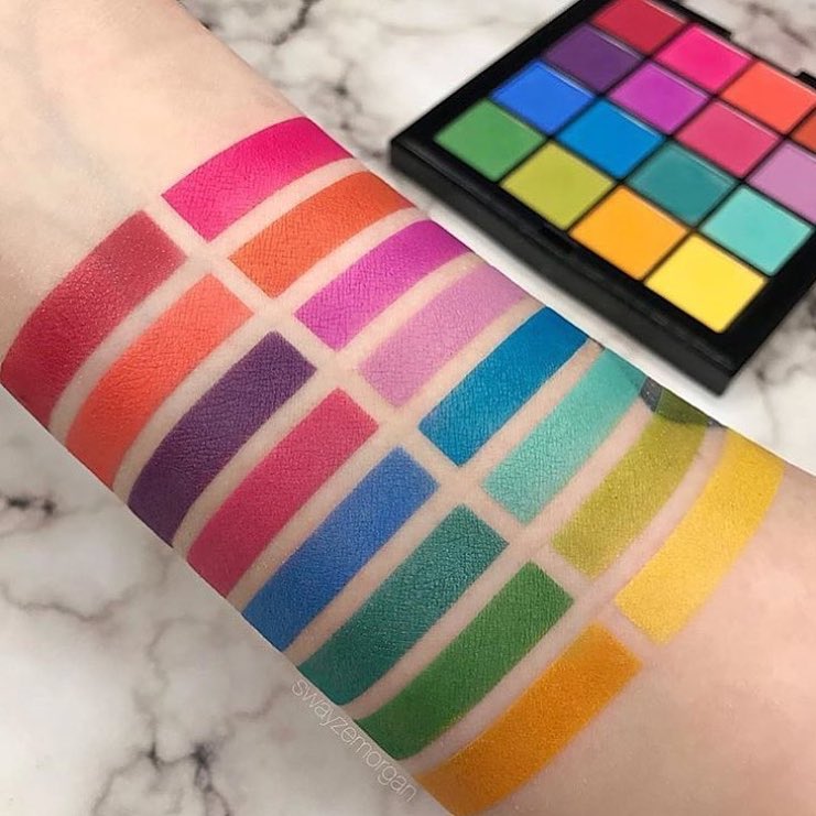 پالت سایه چشم نیکس مدل ultimate shadow palette brights